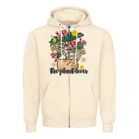 Sandshell the plant lover Zipper Hoodie - MaliasSmallBusiness