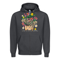 Smoke the plant lover Zipper Hoodie - MaliasSmallBusiness