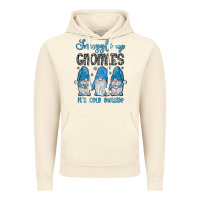 Vintage Artic snuggle up gnomies it's cold outside Vintage Hoodie - JahusDesignShop