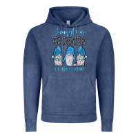 Vintage Denim snuggle up gnomies it's cold outside Vintage Hoodie - JahusDesignShop