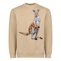 Mushroom kangaroo Heavyweight Sweatshirt - LillyAllenDesigns