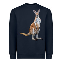 Navy kangaroo Heavyweight Sweatshirt - LillyAllenDesigns