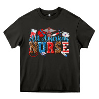 Asphalt all american nurse Heavy Core Tee - texasbilliewilder