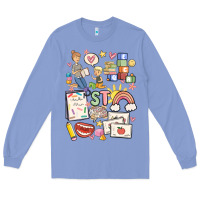 Colony Blue can't talk right now doing speech therapy stuff Long Sleeve Tee - MaliasSmallBusiness