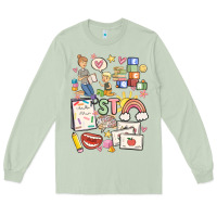 Matcha can't talk right now doing speech therapy stuff Long Sleeve Tee - MaliasSmallBusiness