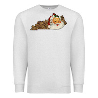 Oatmeal Heather Kentucky Santa Premium Sweatshirt - Bettercallsaul