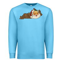 Ocean Blue Kentucky Santa Premium Sweatshirt - Bettercallsaul