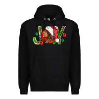 Black Joy with woman Premium Hoodie - NancyCooperArtShop