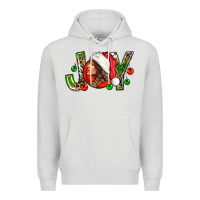 Dove Grey Joy with woman Premium Hoodie - NancyCooperArtShop