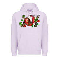 Lilac Joy with woman Premium Hoodie - NancyCooperArtShop
