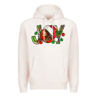 Pale Pink Joy with woman Premium Hoodie - NancyCooperArtShop