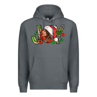 Rock Joy with woman Premium Hoodie - NancyCooperArtShop
