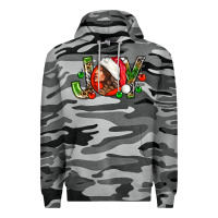 Slate Camo Joy with woman Premium Hoodie - NancyCooperArtShop