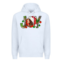 White Joy with woman Premium Hoodie - NancyCooperArtShop