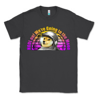 Smoke doge coin hodl on we're going to the moon retro sunset Classic Tee - Jasminsmagicworld