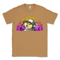 Toasted Coconut doge coin hodl on we're going to the moon retro sunset Classic Tee - Jasminsmagicworld