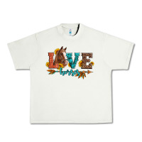 Pistachio love horses  leather turquoise leopard Urban Heavy Tee - Artiststas