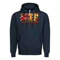 Navy funny thanksgiving wine turkey family Zipper Hoodie - MaliasSmallBusiness