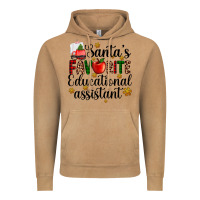 Vintage Camel santa's favorite educational assistant Vintage Hoodie - AdoDesignShop