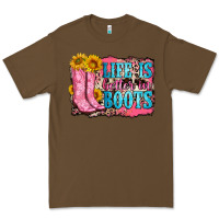 Cacao life is better in boots Premium Tee - Zillion Design Studio