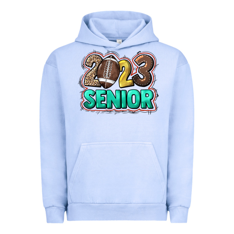 2023 Senior Football Urban Hoodie by HowdyJamesFarm | Teevron