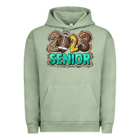 Pigment Oil Green 2023 senior football Urban Hoodie - HowdyJamesFarm