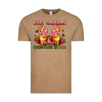Vintage Coffee ice cream makes everything better Vintage Tee - AdoDesignShop