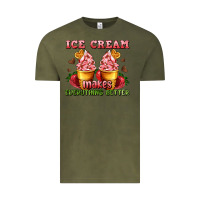 Vintage Olive ice cream makes everything better Vintage Tee - AdoDesignShop