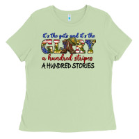 Matcha its the guts and its the glory a hundred stripes Ladies Tee - texasbilliewilder