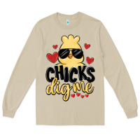 Mushroom chicks dig me Long Sleeve Tee - MaliasSmallBusiness