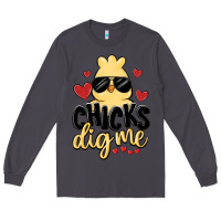 Smoke chicks dig me Long Sleeve Tee - MaliasSmallBusiness