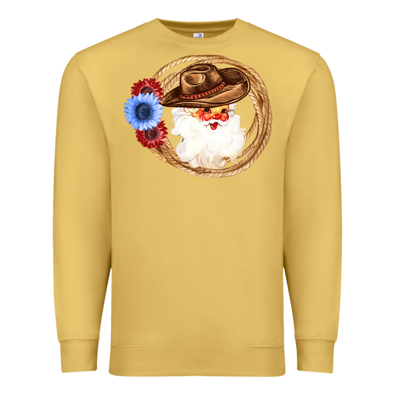 Cowboy Santa Premium Sweatshirt by Bettercallsaul | Teevron