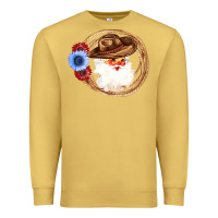 Antique Gold Cowboy Santa Premium Sweatshirt - Bettercallsaul