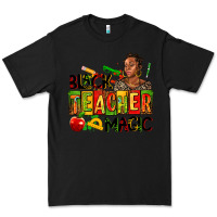 Black black teacher  magic Premium Tee - AdoDesignShop