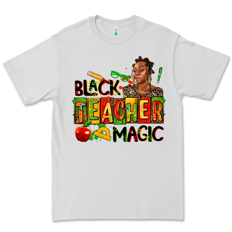 Black Teacher  Magic Premium Tee by AdoDesignShop | Teevron
