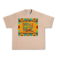 Burro small business mama leopard turquoise aztec serape cowhide sunflowers Urban Heavy Tee - Artiststas
