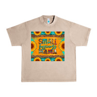 French Oak small business mama leopard turquoise aztec serape cowhide sunflowers Urban Heavy Tee - Artiststas
