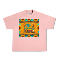 Salmon small business mama leopard turquoise aztec serape cowhide sunflowers Urban Heavy Tee - Artiststas