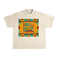 Sandshell small business mama leopard turquoise aztec serape cowhide sunflowers Urban Heavy Tee - Artiststas