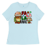 Fa La La La Latte Ladies Tee | Teevron