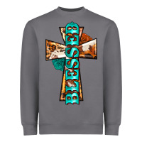 Storm blessed cross Heavyweight Sweatshirt - BarkalooDesign