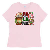 Fa La La La Latte Ladies Tee | Teevron