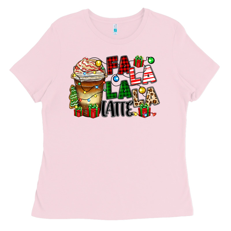 Fa La La La Latte Ladies Tee by Zillion Design Studio | Teevron