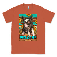 Copper western pig garden Classic Tee - LillyAllenDesigns