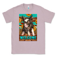 Lilac western pig garden Classic Tee - LillyAllenDesigns