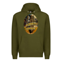 Army Green Wake Me Up When Summer Ends Premium Hoodie - texasbilliewilder