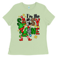 Matcha im the sassy one elf Ladies Tee - Zillion Design Studio