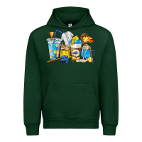 Forest Green Softball coffee cups Urban Hoodie - HowdyJamesFarm