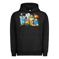 Pigment Black Softball coffee cups Urban Hoodie - HowdyJamesFarm