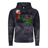 Cloud Black santa's favorite doctor Vintage Hoodie - AdoDesignShop